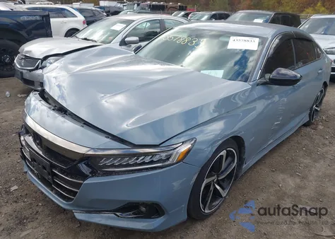 2022 Honda Accord Sport Special Edition from USA, damaged, VIN 1HGCV1F4XNA042094